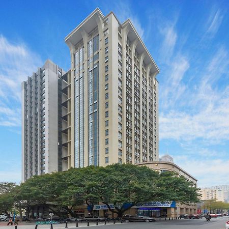 Waifiden Duplex Hotel Apartment Zhongyong Jinyu Branch-Free Shuttle Bus During The Canton Fair ภายนอก รูปภาพ