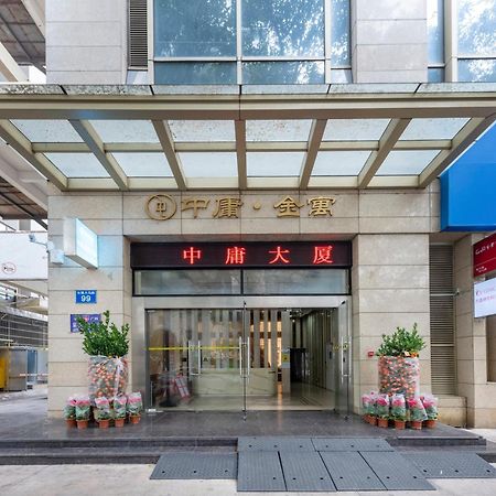 Waifiden Duplex Hotel Apartment Zhongyong Jinyu Branch-Free Shuttle Bus During The Canton Fair ภายนอก รูปภาพ