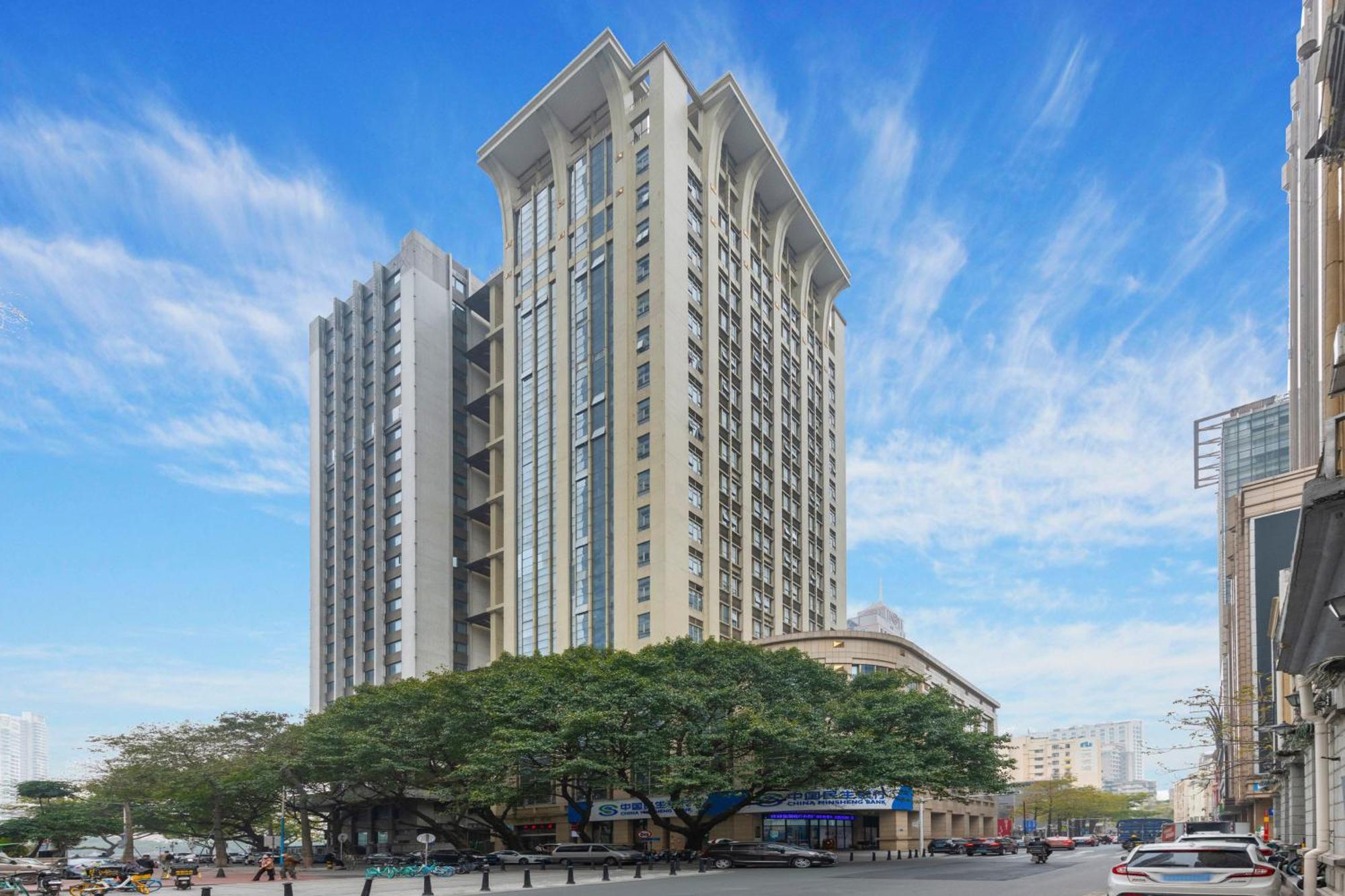 Waifiden Duplex Hotel Apartment Zhongyong Jinyu Branch-Free Shuttle Bus During The Canton Fair ภายนอก รูปภาพ