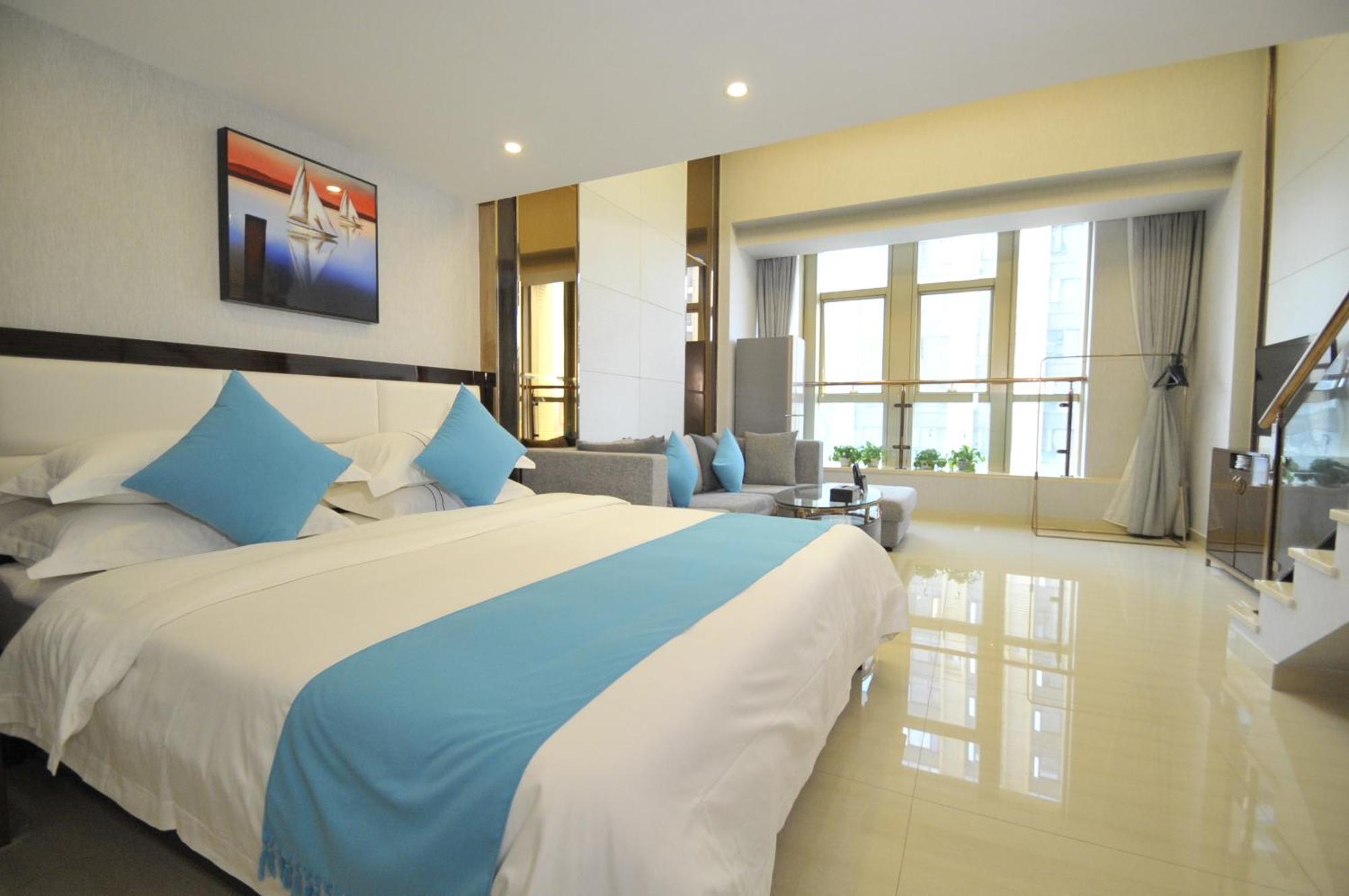Waifiden Duplex Hotel Apartment Zhongyong Jinyu Branch-Free Shuttle Bus During The Canton Fair ภายนอก รูปภาพ
