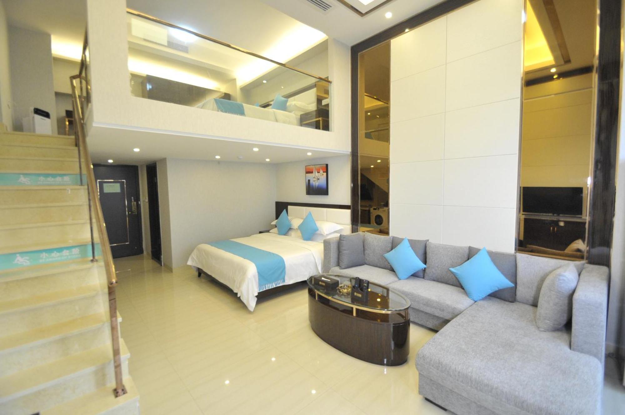 Waifiden Duplex Hotel Apartment Zhongyong Jinyu Branch-Free Shuttle Bus During The Canton Fair ภายนอก รูปภาพ