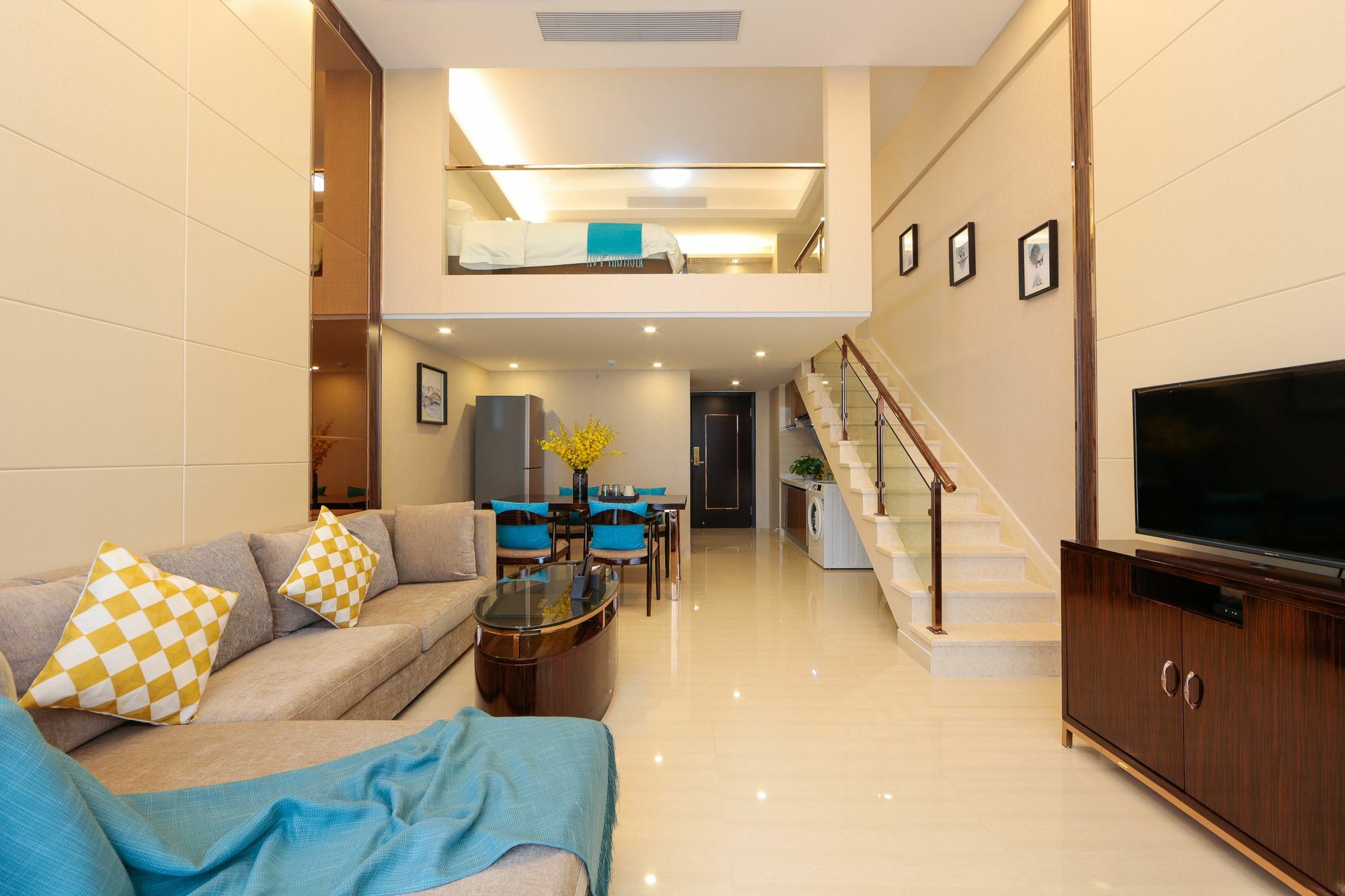 Waifiden Duplex Hotel Apartment Zhongyong Jinyu Branch-Free Shuttle Bus During The Canton Fair ภายนอก รูปภาพ